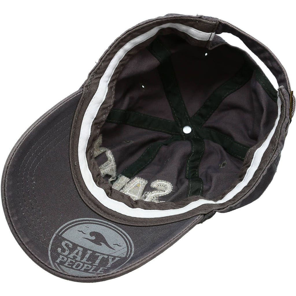 Salty People – Salty Vibes Adjustable Hat (Dark Gray)
