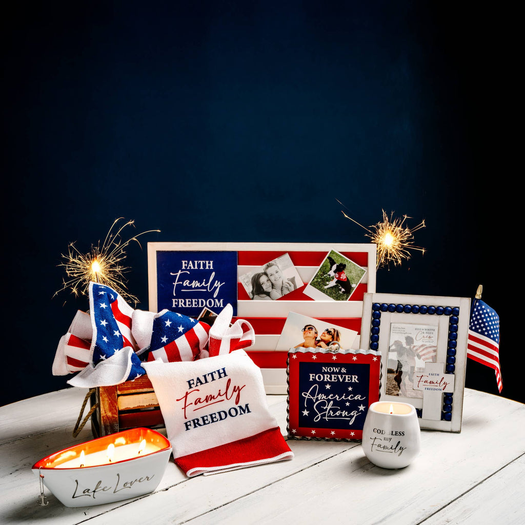 Faith, Family & Freedom Tea Towel Gift Set – Set of 2