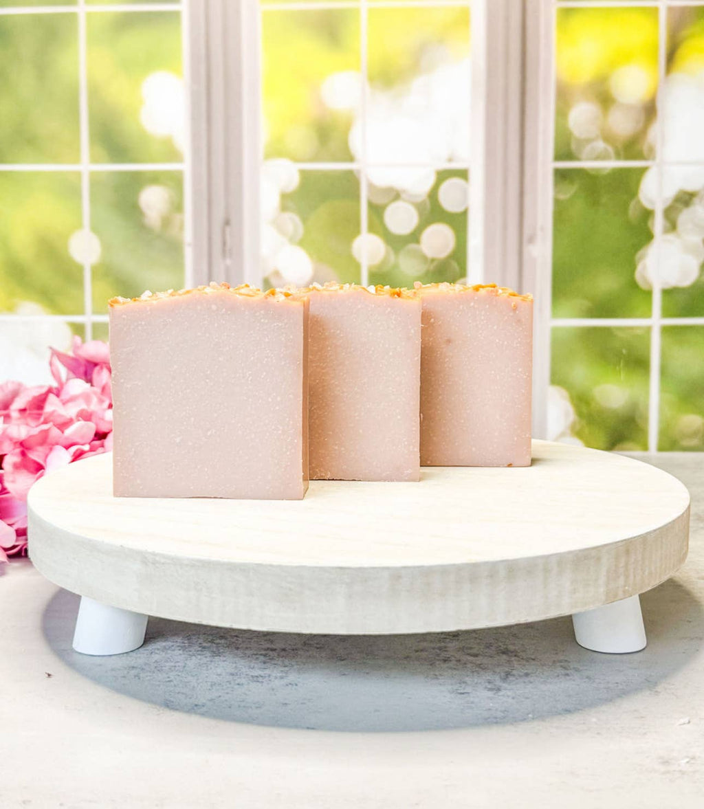 Sea Salt & Orchid Artisan Soap Bar – Handcrafted Single Bar