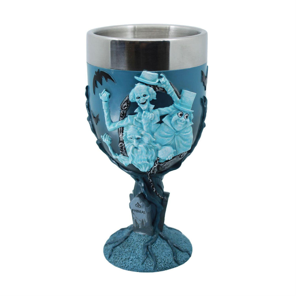 NEW 👻🍷AVAILABLE SEPT 22nd!  Haunted Mansion Hitchhiking Ghosts Goblet – Disney Showcase🐈‍⬛🦇