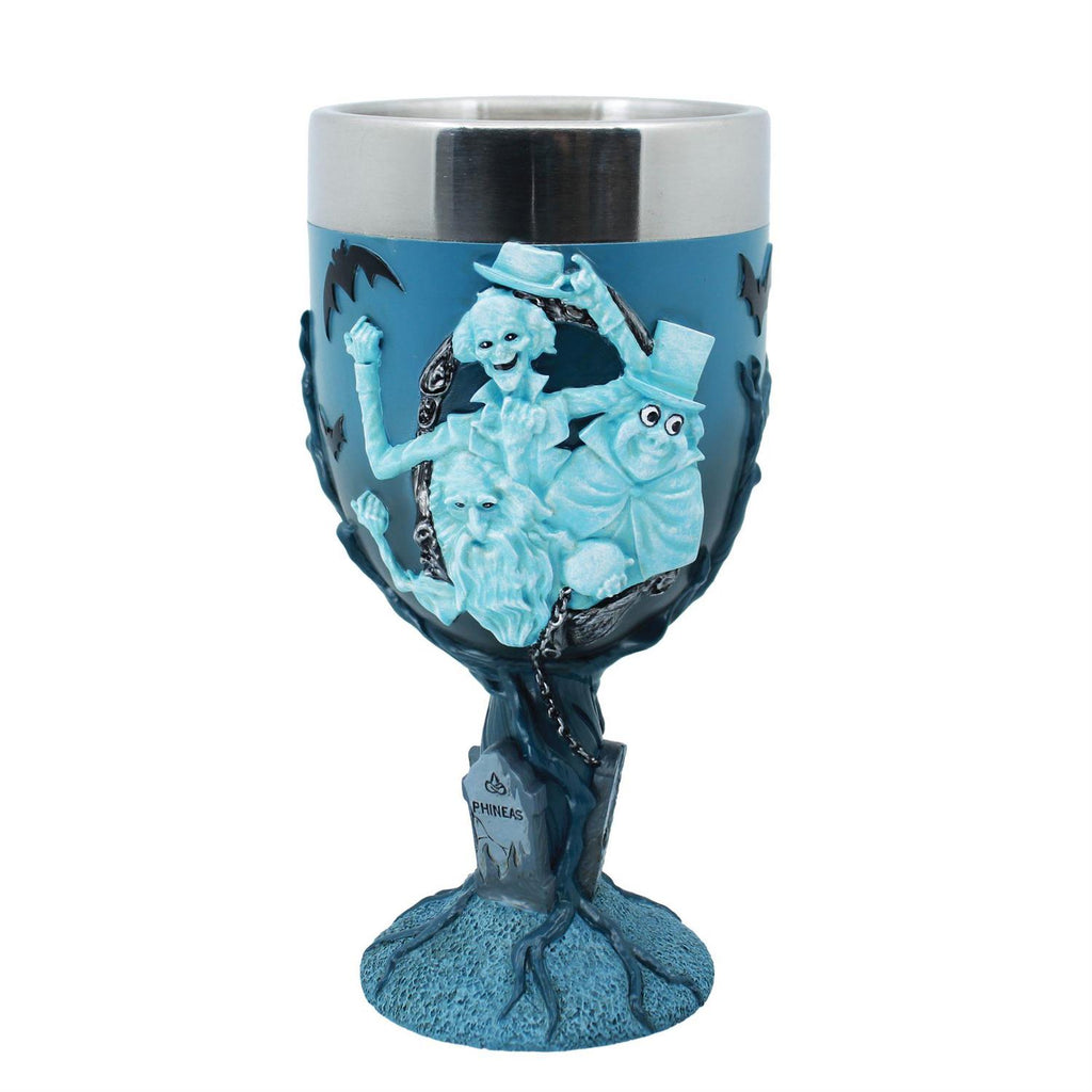 NEW 👻🍷AVAILABLE SEPT 22nd!  Haunted Mansion Hitchhiking Ghosts Goblet – Disney Showcase🐈‍⬛🦇