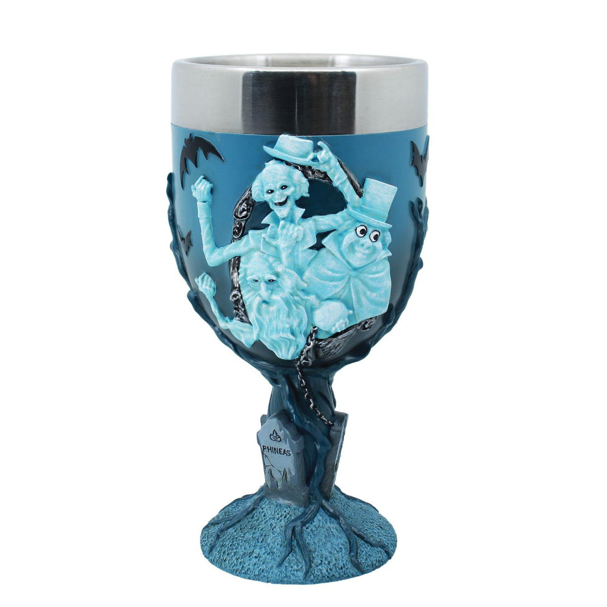 NEW 👻🍷AVAILABLE SEPT 22nd!  Haunted Mansion Hitchhiking Ghosts Goblet – Disney Showcase🐈‍⬛🦇
