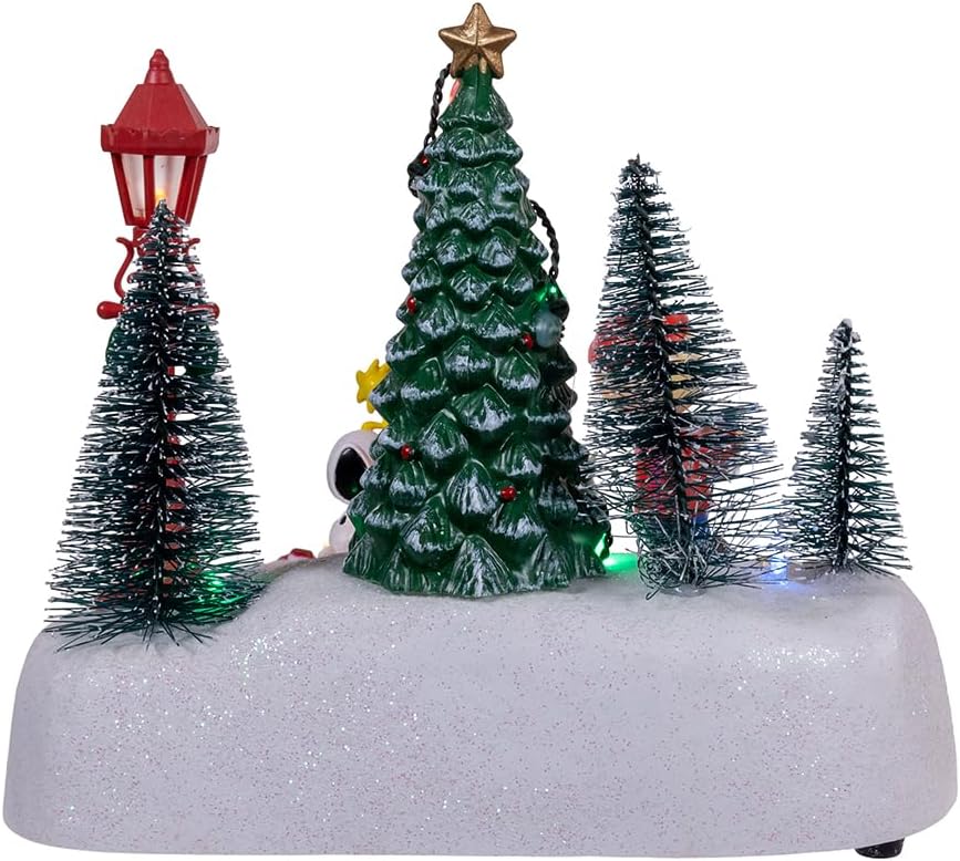 Peanuts® Lighted Animated Musical Caroling Choir Table Piece 🎅🎅🎅