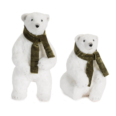 Chilly‑Day Polar Bears (Pair)