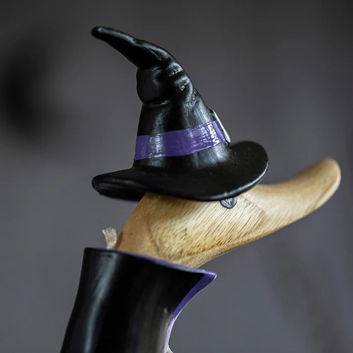 NEW - Spooky Adorable Halloween Witch Duckling – Cute & Quirky DCUK Décor👻🎃🪿